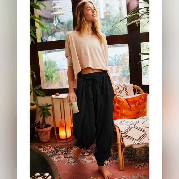 FREE PEOPLE MOVEMENT WADE AWAY HAREM PANT - Picture 1 of 5